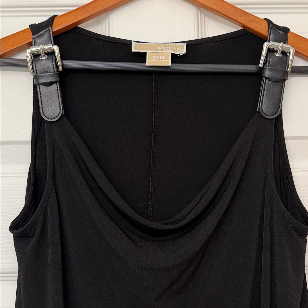 Michael Kors Buckle Strap Shift Dress